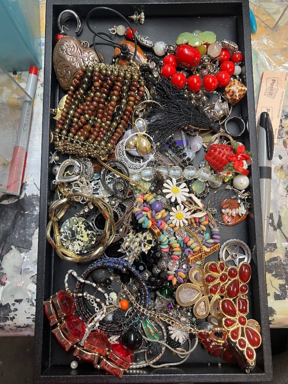 Craft Jewelry Lot II - 2+ Pounds